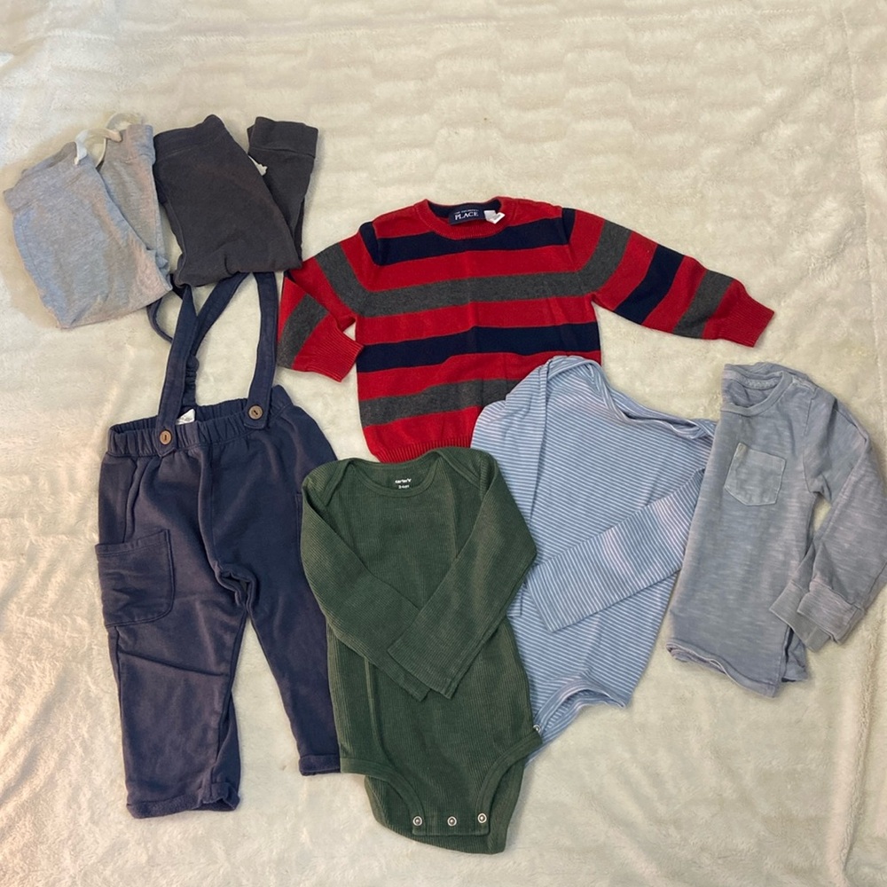7-piece bundle 2T (toddler boy)